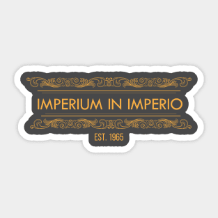 imperium in imperio Sticker